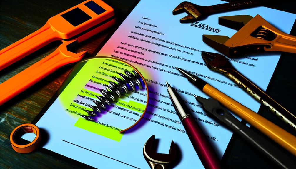 rental agreement guidelines summary