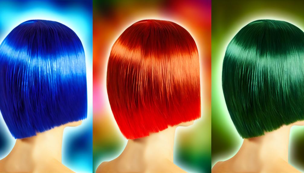 vibrant hair color trends