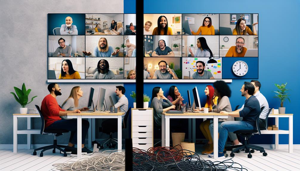 navigating hybrid work environment